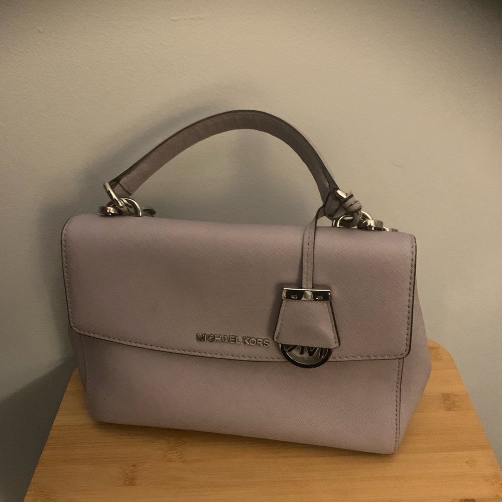 Gray Michael Kors Bag